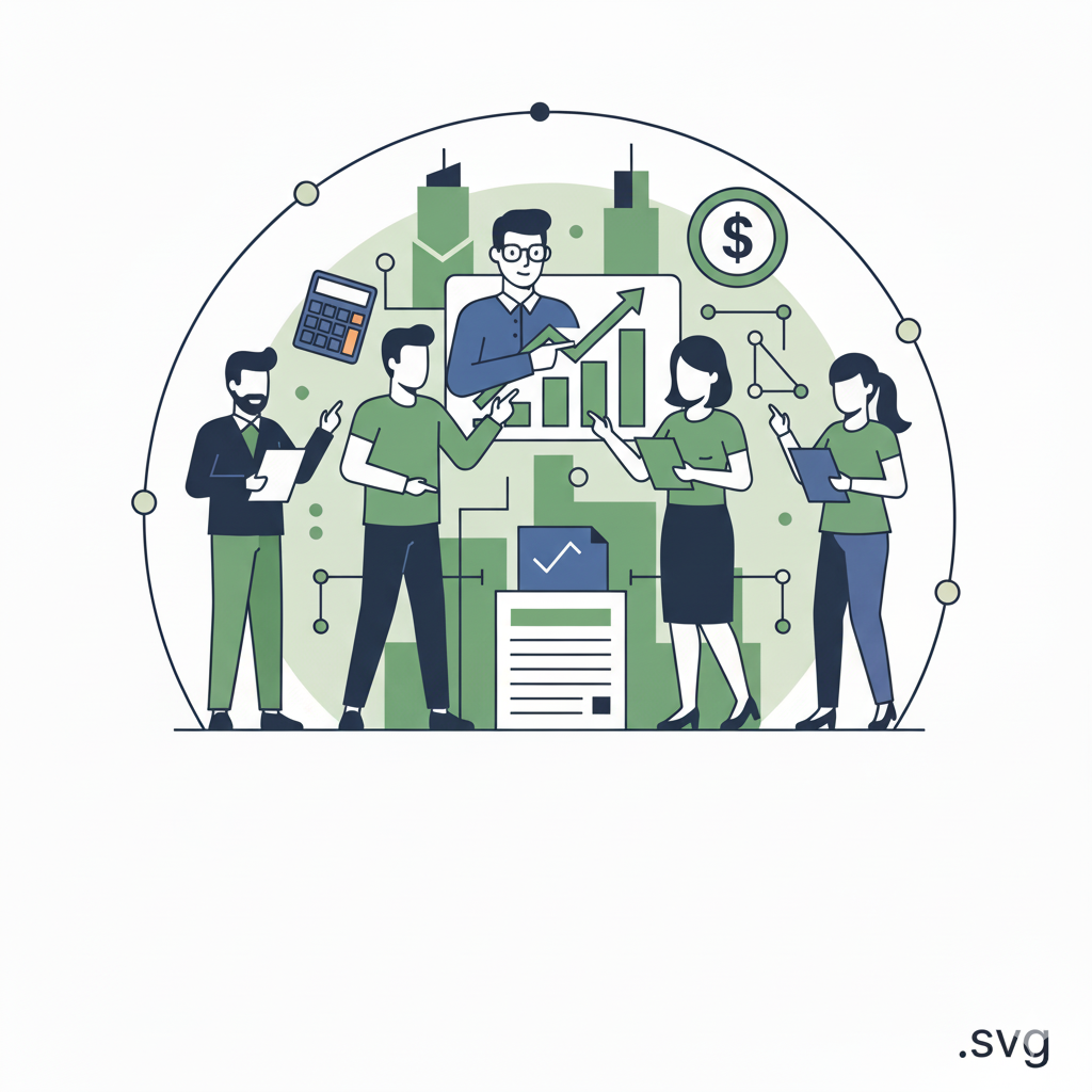 Professional accounting team